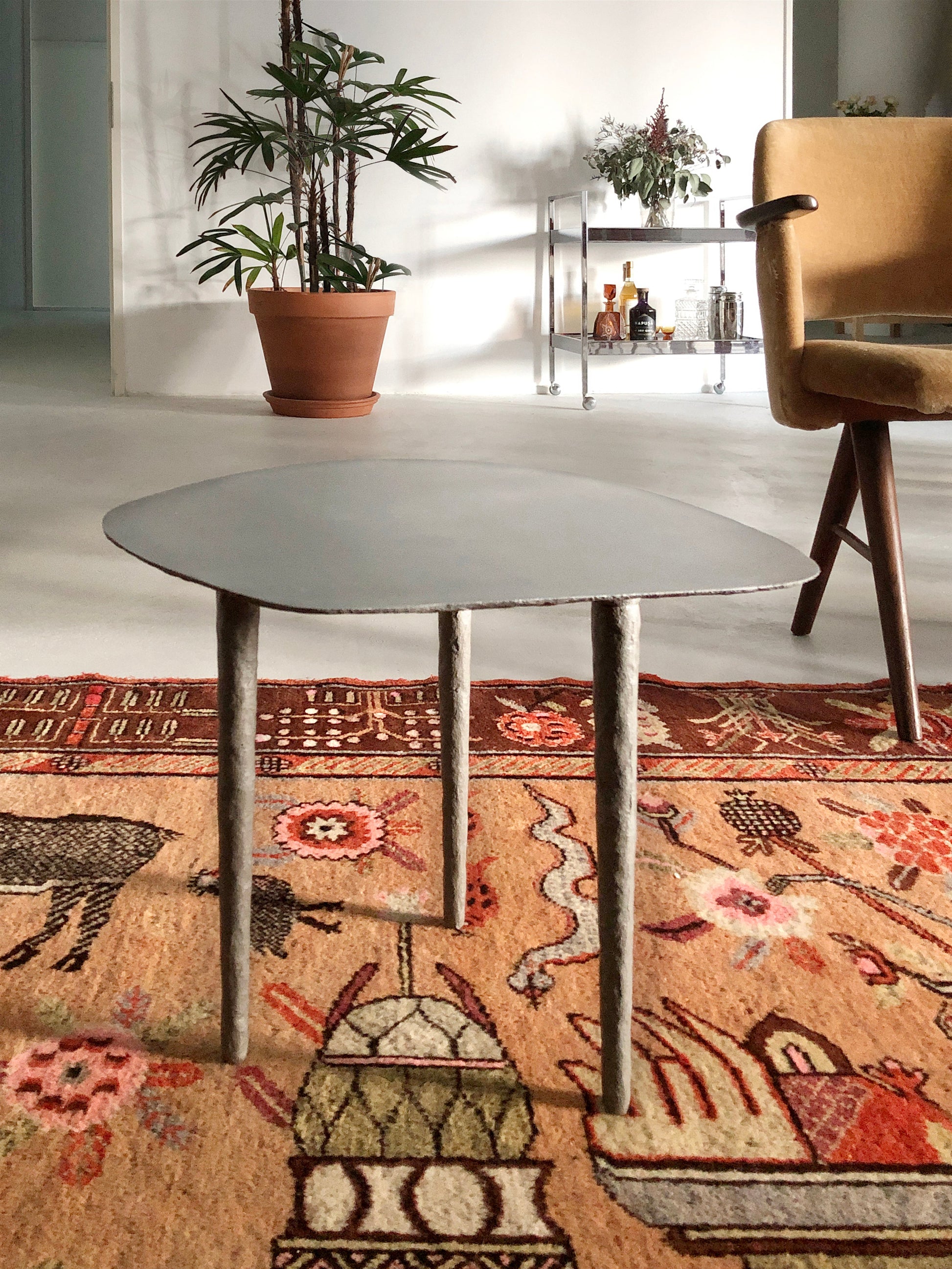 Cast Side Table